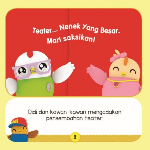 Buku Cerita Bergambar Didi & Friends: Nenek Yang Besar & Pelik