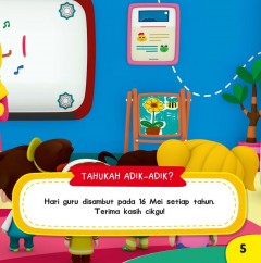 Omar & Hana Buku Belajar : Terima Kasih Cikgu