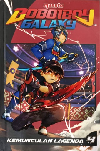 BBB04 Boboiboy Galaxy Isu 4 : Kemunculan Lagenda (Hard Cover)