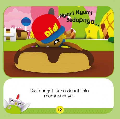 Buku Cerita Bergambar Didi & Friends: Jom Ke Dunia Teko & Pasu N