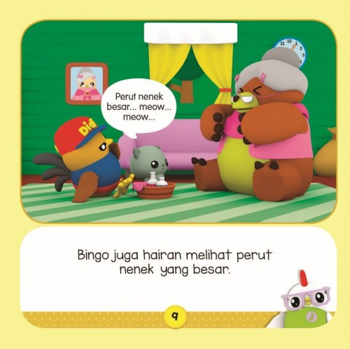 Buku Cerita Bergambar Didi & Friends: Nenek Yang Besar & Pelik