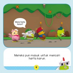 Buku Cerita Bergambar Didi & Friends: Pulau Hokey Pokey & Mana B