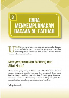 Betulkah Bacaan Al-Fatihah Anda?