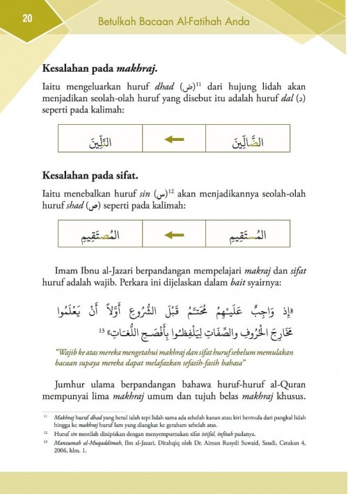 Betulkah Bacaan Al-Fatihah Anda?