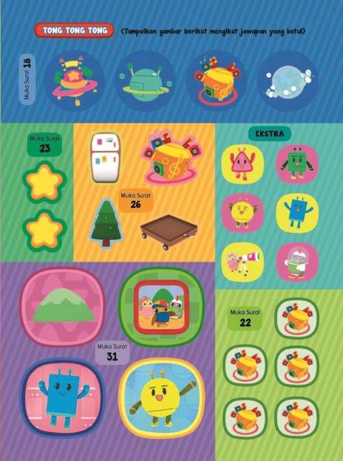 Buku Aktiviti Didi & Friends: Mana Bingo & Tong Tong Tong (Stike