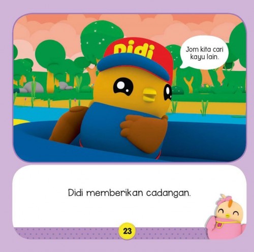 Buku Cerita Bergambar Didi & Friends: Jom Kitar Semula & Dayung