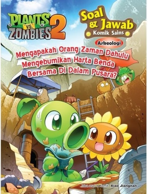 Plants vs Zombies 2 – Soal & Jawab Komik Sains  Arkeologi: Men