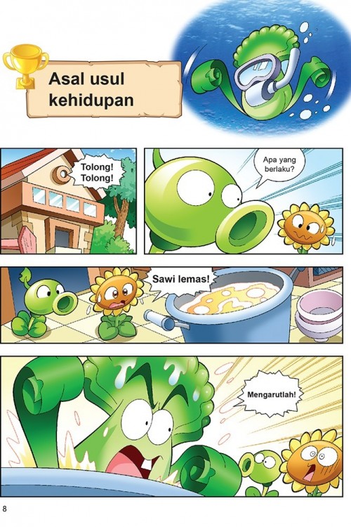 Plants vs Zombie - Soal Jawab : Makhluk Pra Sejarah