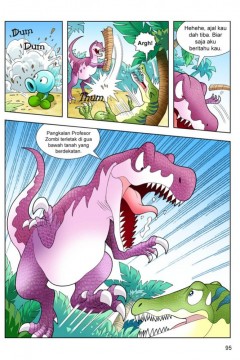 Plants vs Zombie -Komik Dinosaur : Pakatan Kung Fu