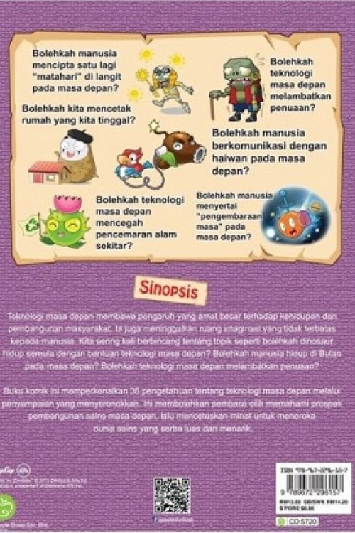 Plants vs Zombie - Soal Jawab : Teknologi Masa Depan (Bolehkan D