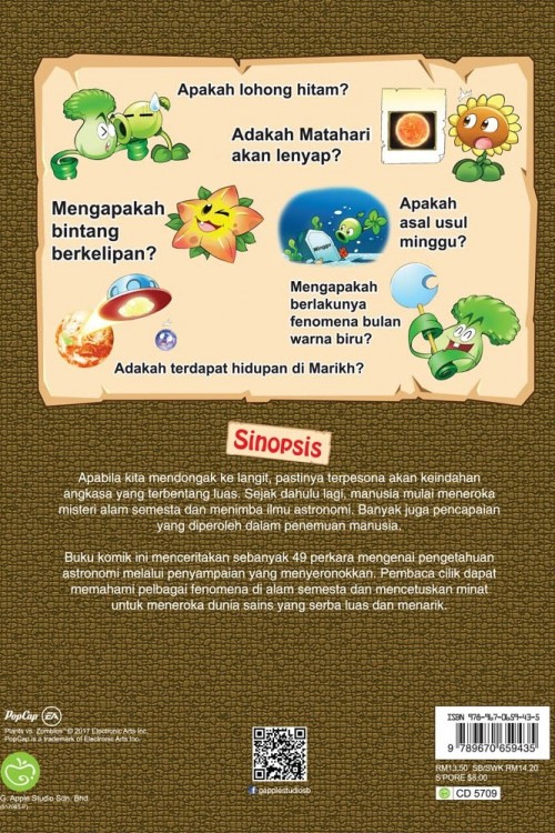 Plants vs Zombie 2 -= Soal Jawab : Astronomi (Mengapakah Bintang