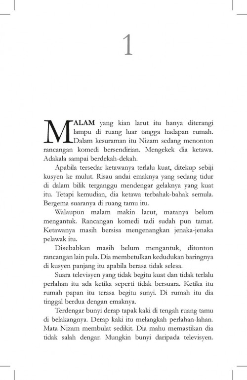 Novel Seram : Bayangan