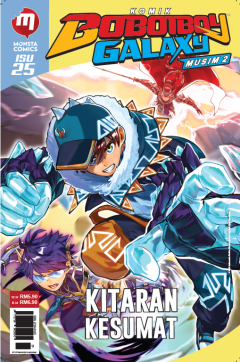 BBB25 Komik Boboiboy Galaxy Musim 2 - Isu 25