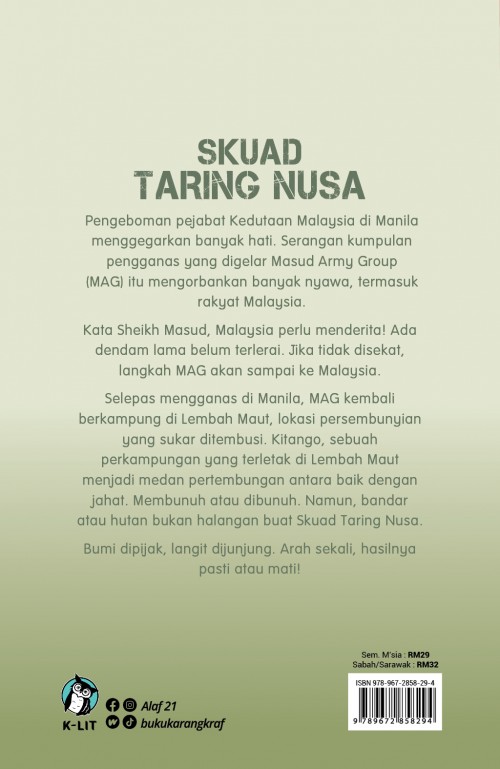 Klit : Skuad Taring Nusa - MUHAYMIN WAHAB