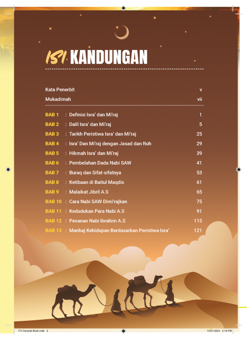 AGAMA Isra' & Mi'raj Perjalanan Kepada Yang Maha Agung