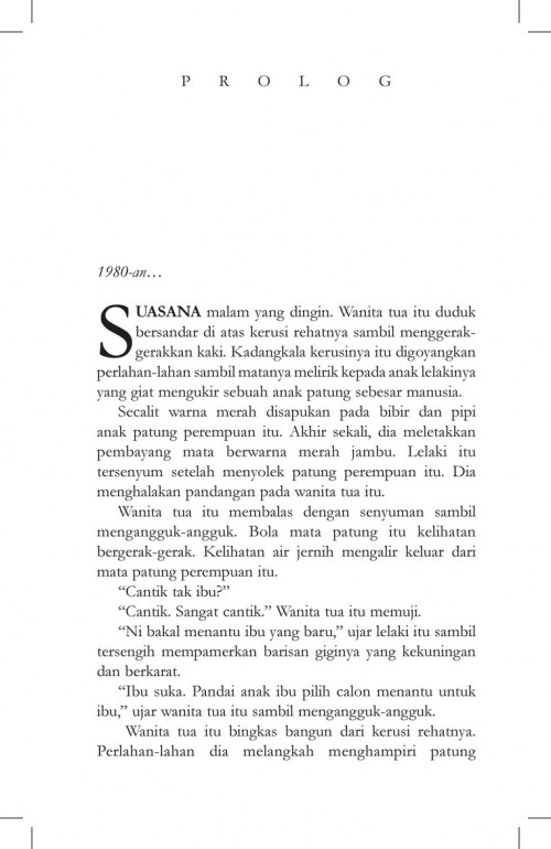 Novel Seram : Mannequin