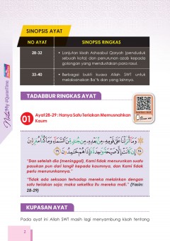 MQT23 Nota My #QURANTIME Juzuk 23