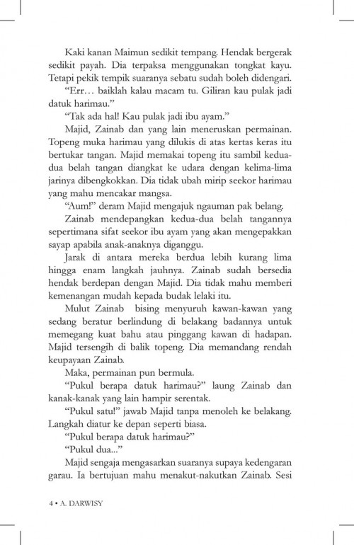 Novel Seram : Ngauman Cindaku