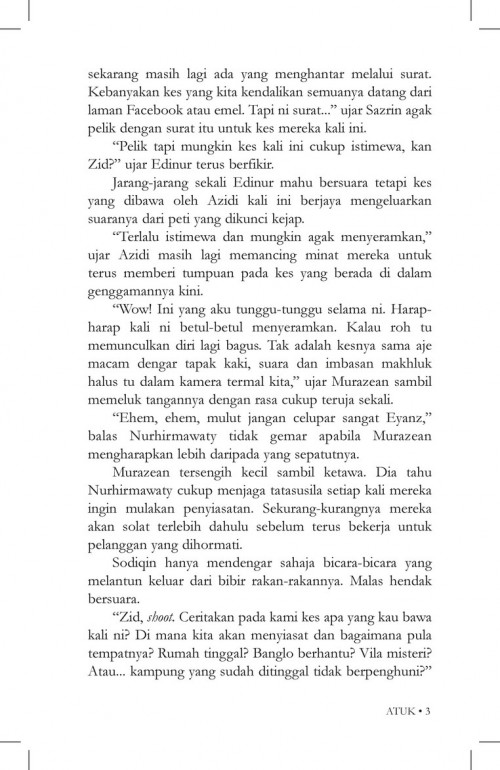 Novel Seram : ATUK