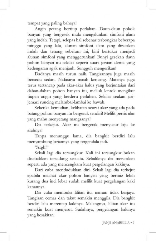 Novel Seram : Janji Anabella