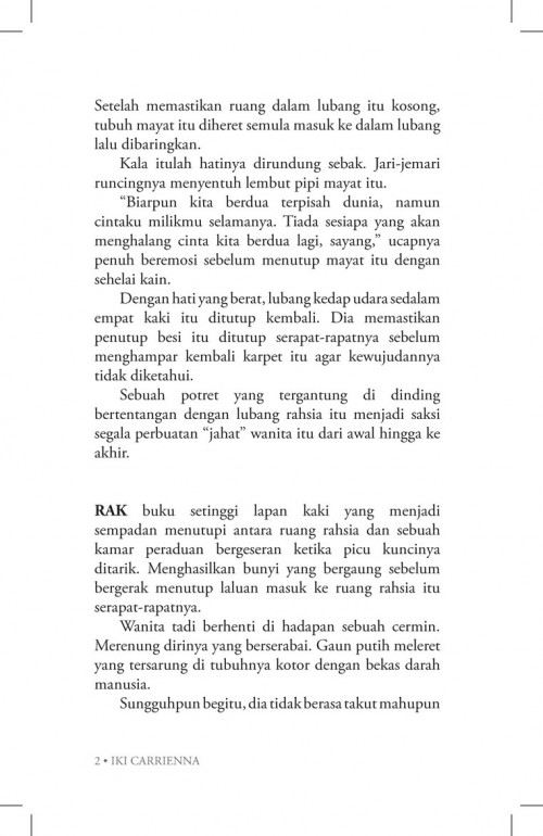 Novel Seram : Rangkulan Jin