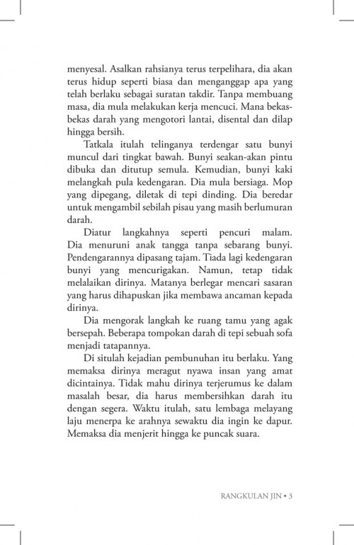 Novel Seram : Rangkulan Jin