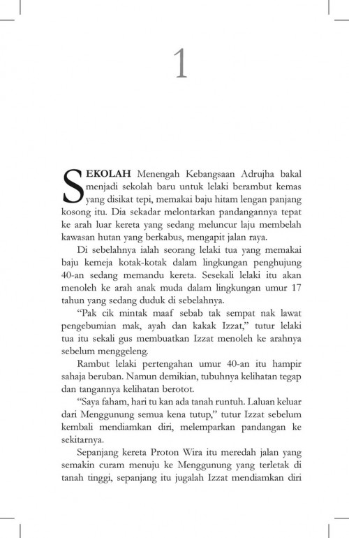 Novel Seram :  Menggunung