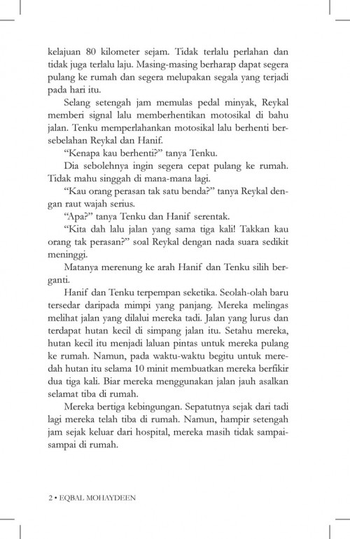 Novel seram : Jasad