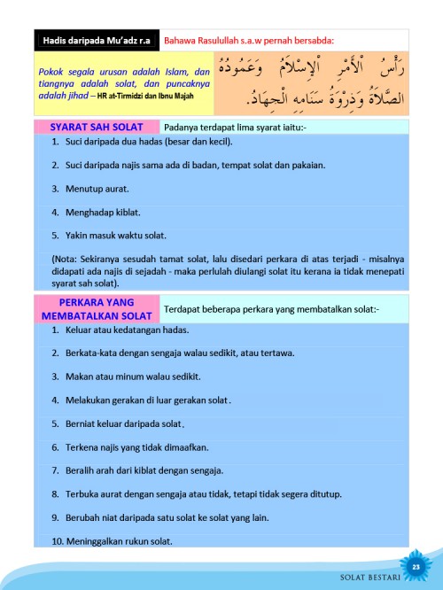 AGAMA Dalami Makna Bacaan Solat