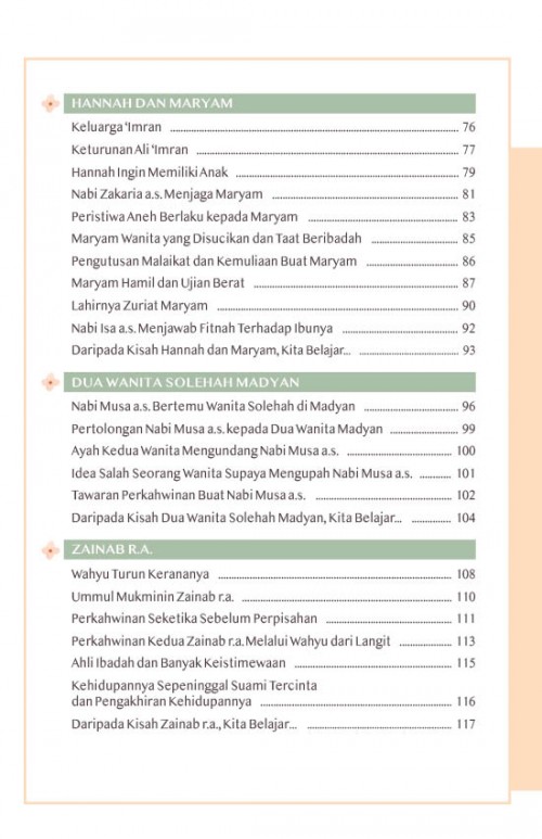 KARYA BESTARI Kitab Wanita Syurga