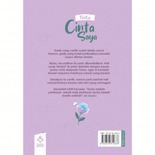 Nota Cinta Saya - Husbah Haris