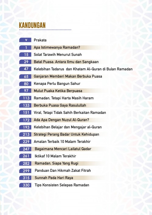 Ramadan Gaya Rasulullah