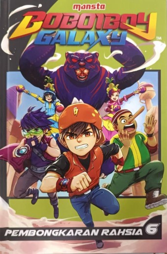 BBB06 Boboiboy Galaxy Isu 6 : Pembongkaran Rahsia (Hard Cover)