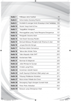 KARYA BESTARI AL-Kafi Syarah Hadis 40 & Tatmim AL-Kafi (Edisi KE