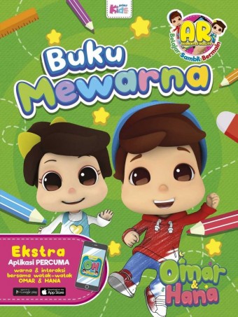 Buku Mewarna Omar & Hana