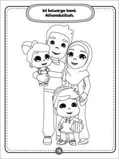 Buku Mewarna Omar & Hana