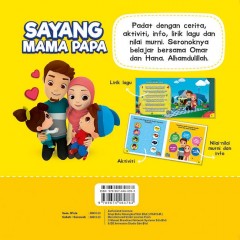 Omar & Hana Buku Belajar : Sayang Mama Papa