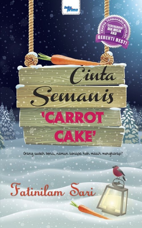 NOVEL Cinta Semanis Carrot Cake