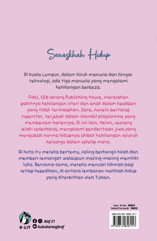 KLIT : Senaskhah Hidup