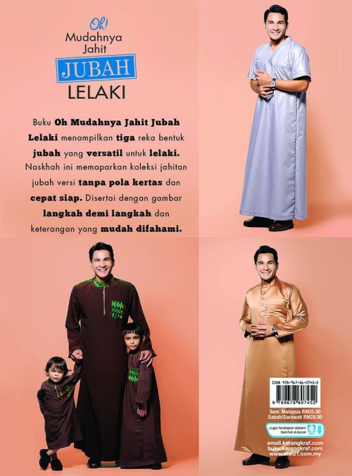 VARIASI Oh! Mudahnya Jahit Jubah Lelaki