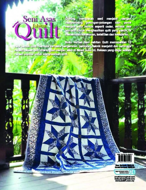 Variasi Seni Asas Jahitan Quilt