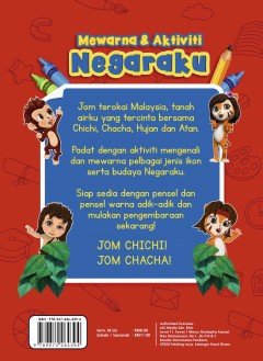 Chichi & Chacha : Warna Aktiviti - Negaraku