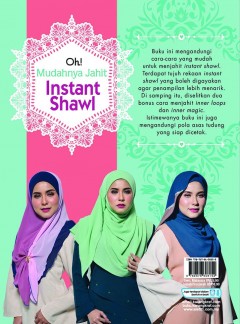 VARIASI Oh! Mudahnya Jahit Instant Shawl