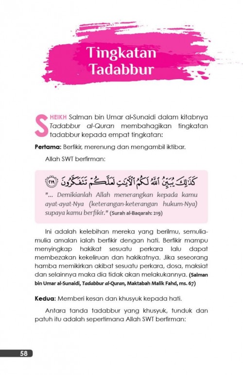 30 Teknik Tepat Tadabbur Al-Quran