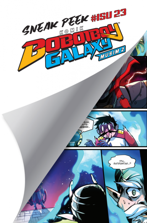 BBB22 Komik Boboiboy Galaxy Musim 2 - Isu 22