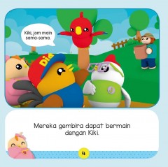 Buku Cerita Bergambar Didi & Friends: Main Bersama Kiki & Berkaw