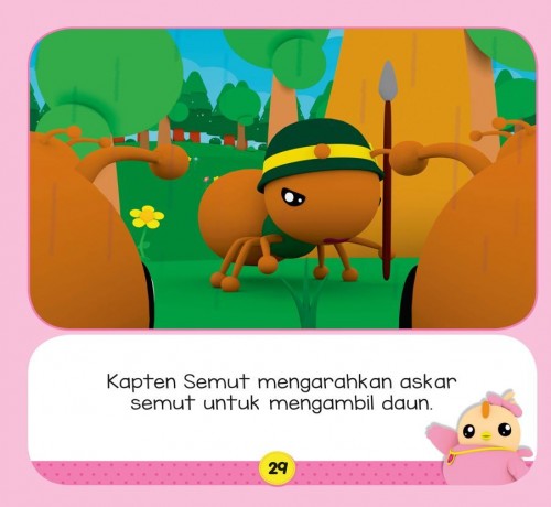 Buku Cerita Bergambar Didi & Friends: Main Bersama Kiki & Berkaw