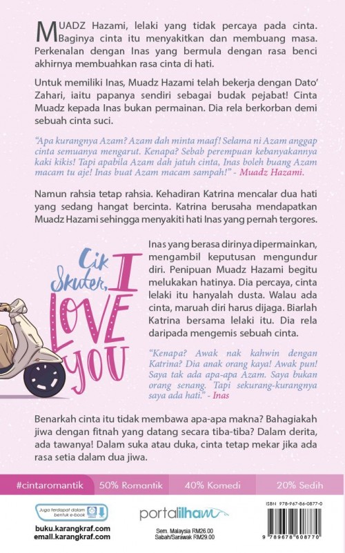 Cik Skuter I Love You - Amyliey Haizani