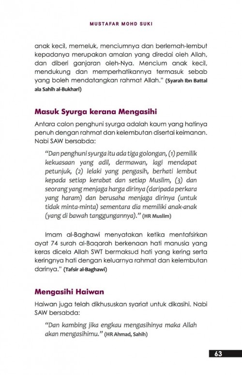 AGAMA 40 Kisah Teguran Rasulullah Buat Umat