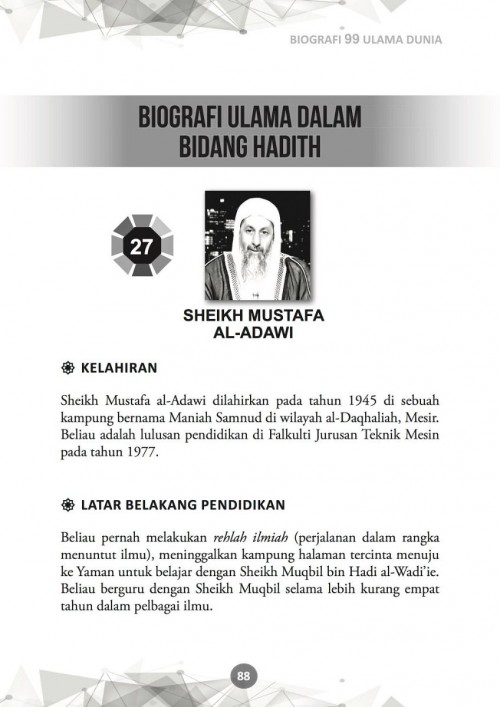 AGAMA Biografi 99 Ulama Dunia